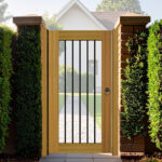 The Ivybridge Hardwood Side Gate - open panel