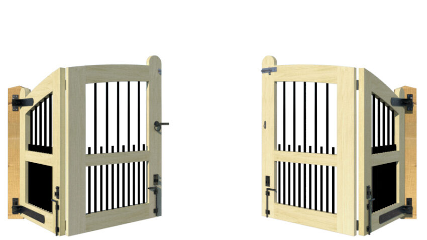 The Bibury - Open Panel Bi-fold Gate - Image 4