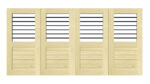 Flat Top wooden Bi-fold entrance gate - The Kingsbridge