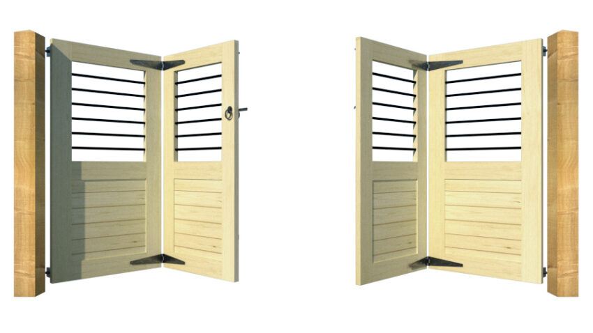 The Kingsbridge - Open Panel Bi-fold Gate - Image 2