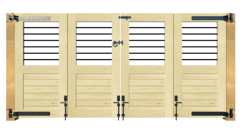 The Kingsbridge - Open Panel Bi-fold Gate - Image 3