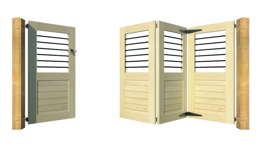 The Kingsbridge - Open Panel Bi-fold Gate - Image 7