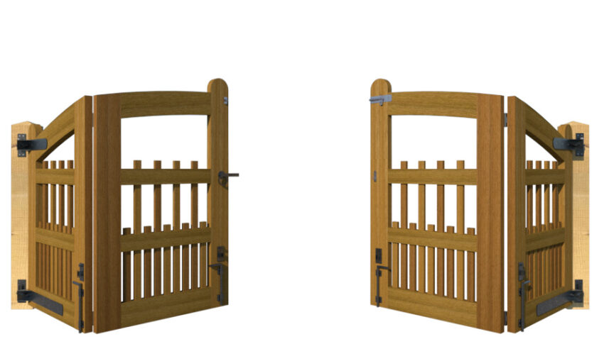 Hardwood Bi-fold Gates, The Lynmouth - Image 4