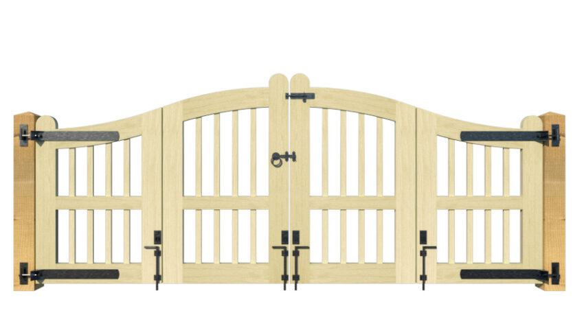 The Padstow - Open Panel Bi-fold Gate - Image 3