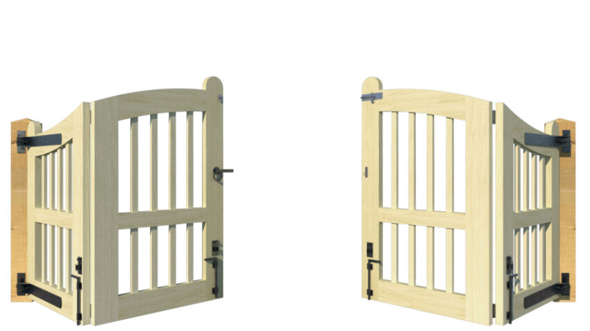 The Padstow - Open Panel Bi-fold Gate - Image 4