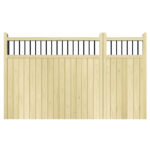 Shrewsbury Tall Pine Split Driveway Gate