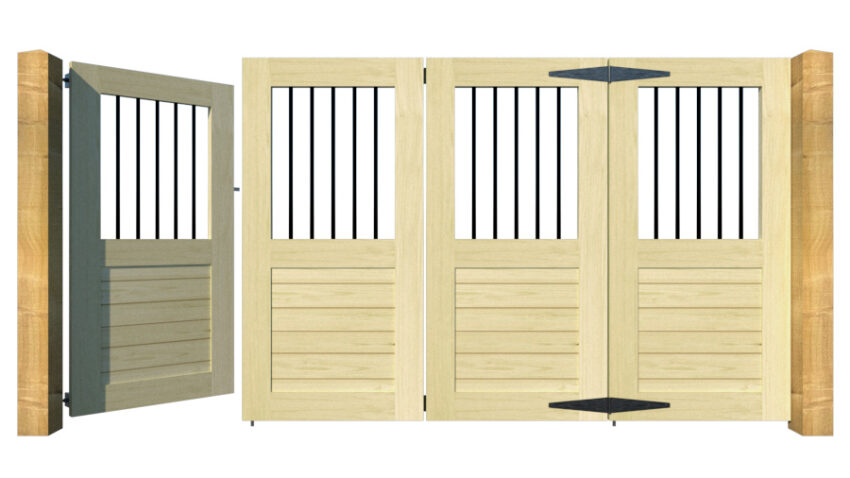 The Torcross - Open Panel Bi-fold Gate - Image 6