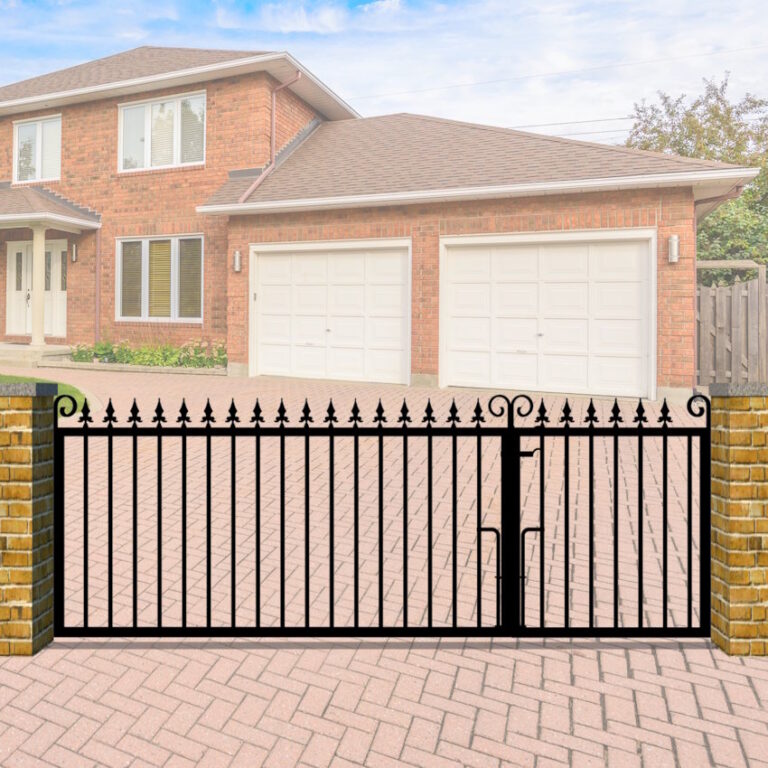 70-30 Entrance Gate - Flat Top - Low - The Farnborough Low