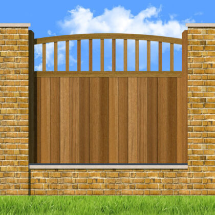 Hardwood Fence Panels - The Durham -