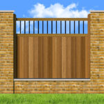 Hardwood-Fence-Panels-The-Shrewsbury-flat-top with spindles