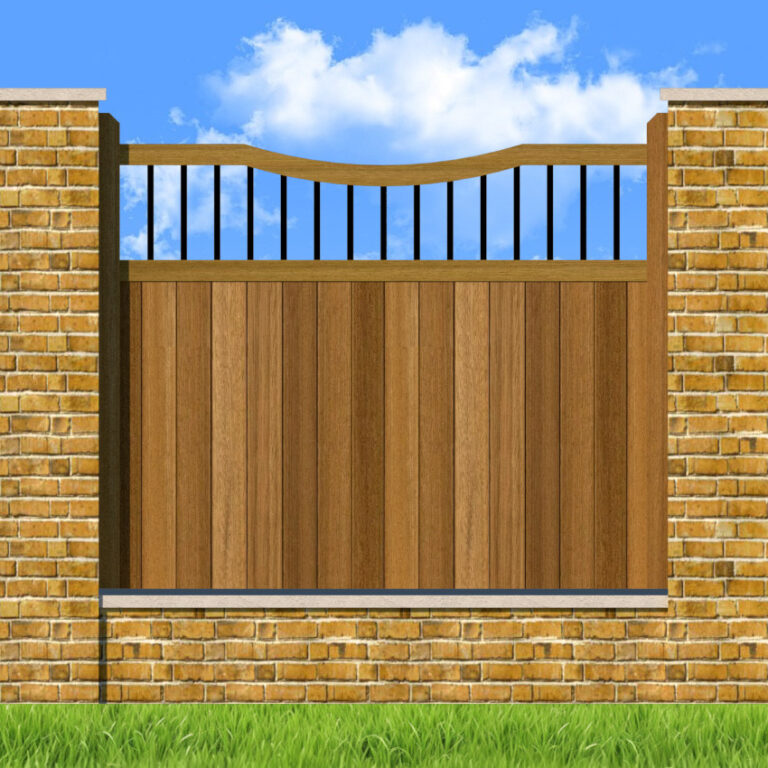 Hardwood-Fence-Panels-The-Woodchurch-Bow-Top