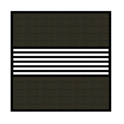 Modern Composite Fence Panel - The Westgate
