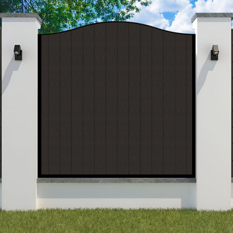 Shropshire Composite Fence Panel - Swan Top 1