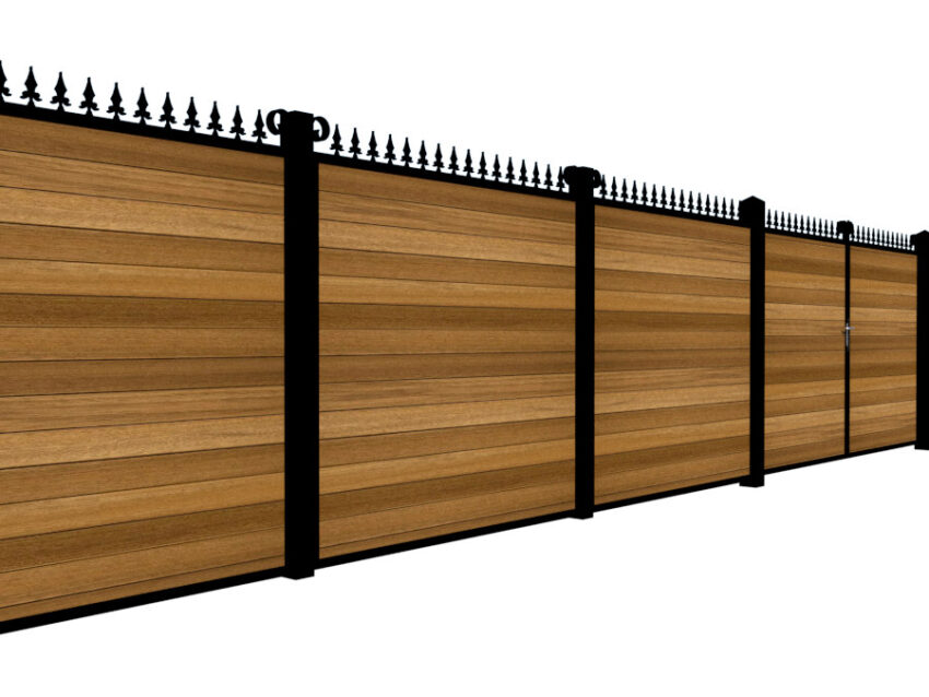 Metal Framed Fence Panels - The Dartford - Image 5