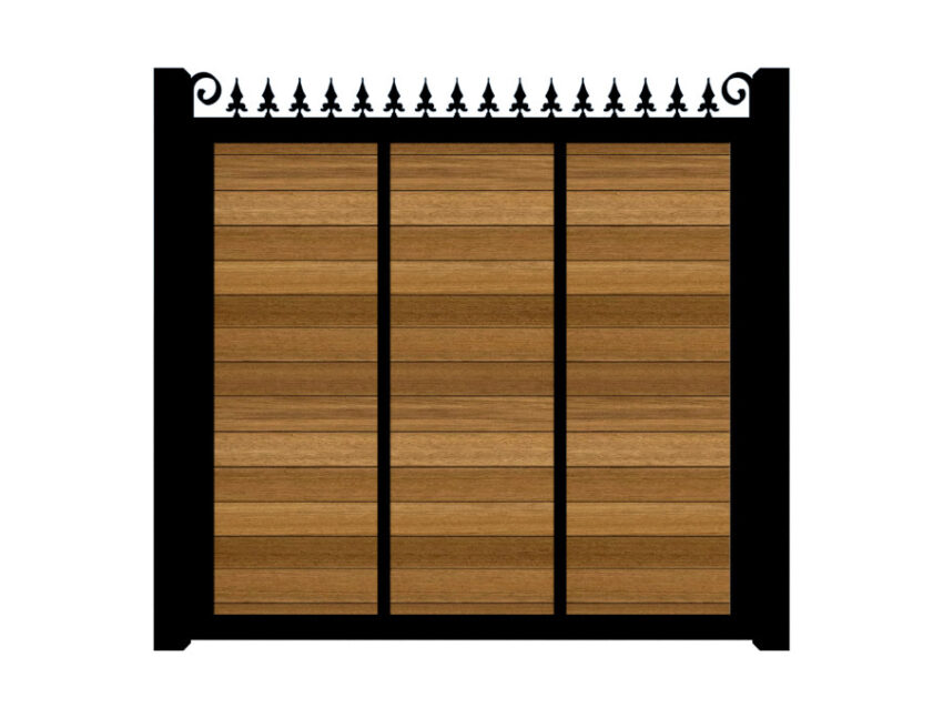 Metal Framed Fence Panels - The Dartford - Image 3
