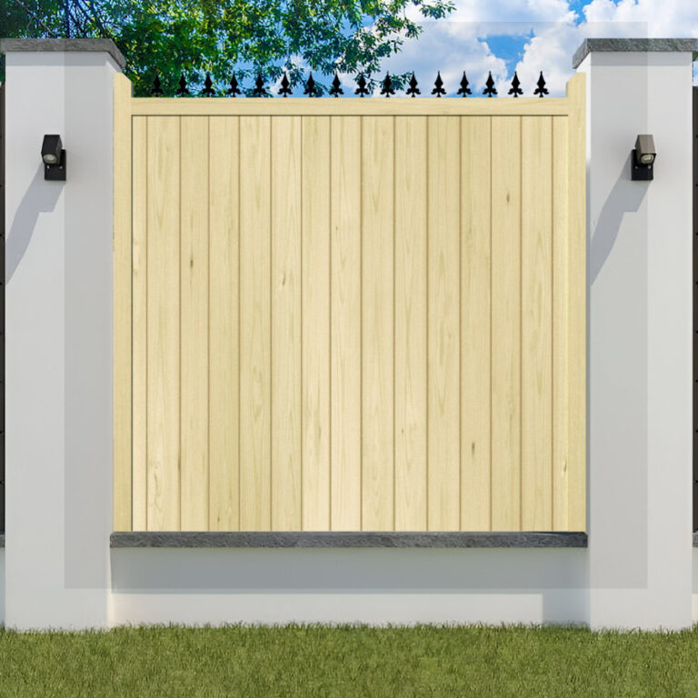 Garden Fence Panel - The London flat top