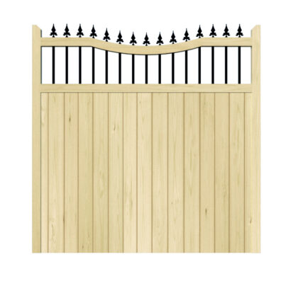 Holmewood Pine Fence Panel Scene 1
