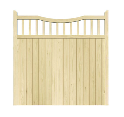 Knowlwood Pine Fence Panel Scene 1