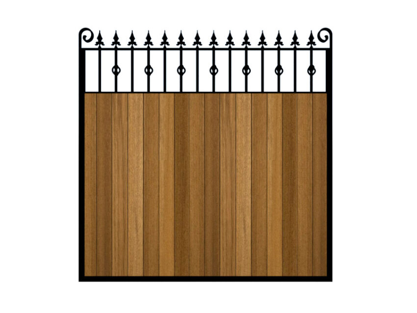 Metal Framed Fence Panels - The Aberdeen - Image 2