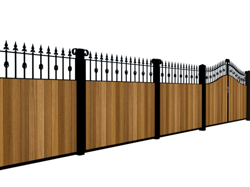 Metal Framed Fence Panels - The Aberdeen - Image 5