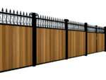 Metal Framed Garden Fence Panel - The Lemmington - view