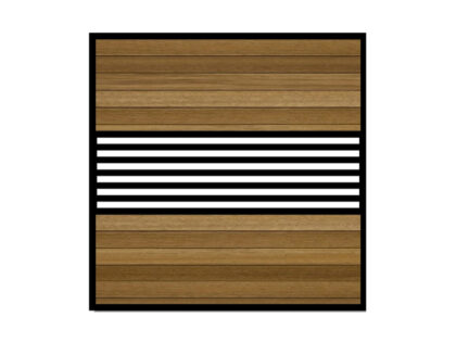 Westgate Iroko Fence Panel