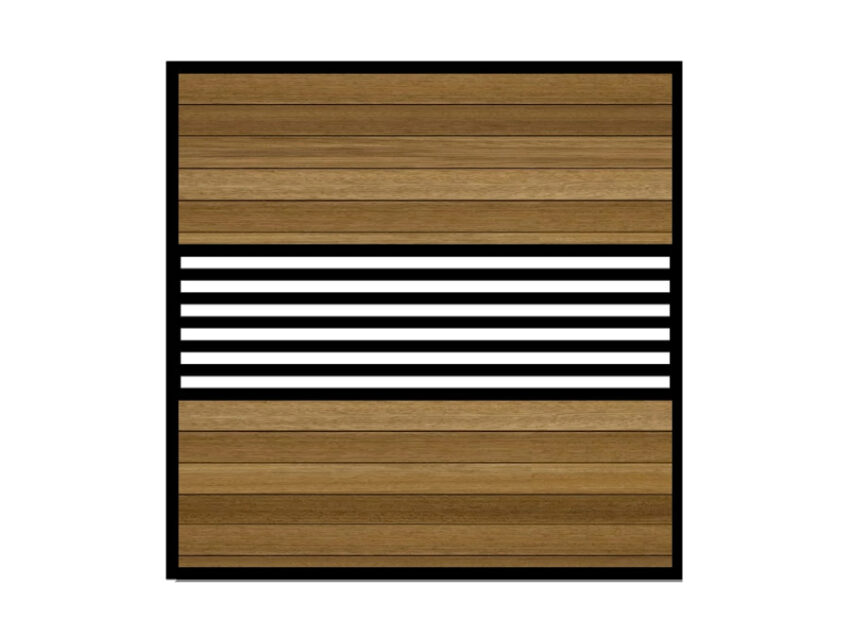 Westgate Iroko Fence Panel