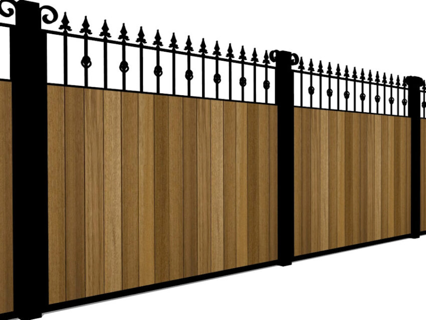 Metal Framed Fence Panels - The Wilton - Image 4