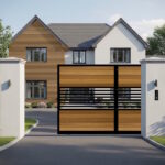 Modern Sliding Gate - The Westgate - Flat Top - Horizontal - opening