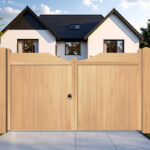 Oak Driveway Gate - the Comptonwood