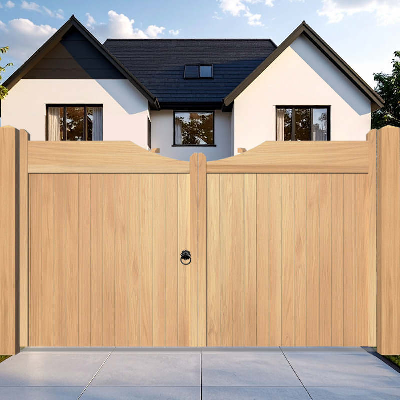 Oak Driveway Gate - the Comptonwood