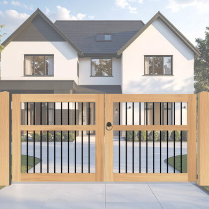 Flat Top Entrance Gate - The Kingswear