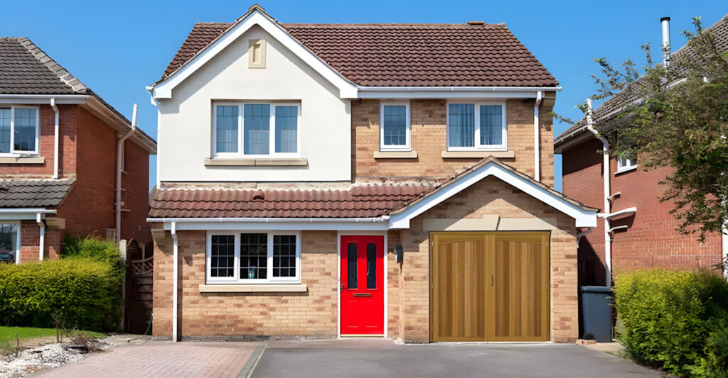 What material to use for wooden garage door