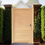 Newport Oak Pedestrian Gate_Horizontal Cladded