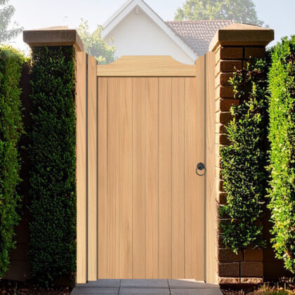 Oak Pedestrian Gate - The Abbeywood