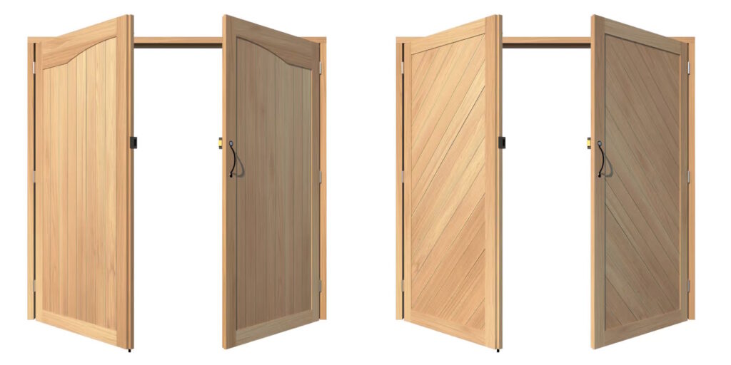 Solid Oak Garage Doors UK