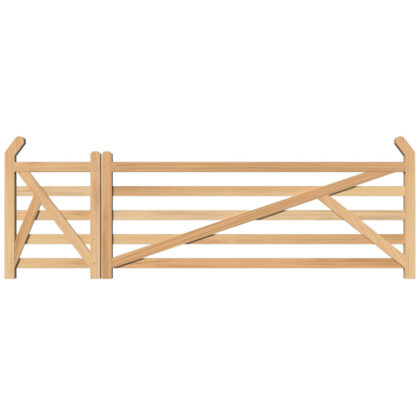 Arch Field gate oak and access