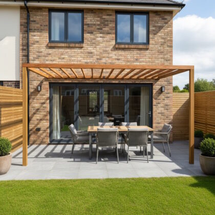 5 Modern Lean To Timber Pergola