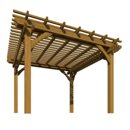Timber-Garden-Wooden-Pergola-thick-posts-3-